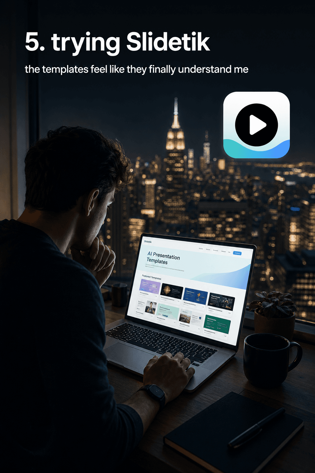 Slidix output — Canva alternative for TikTok slideshows